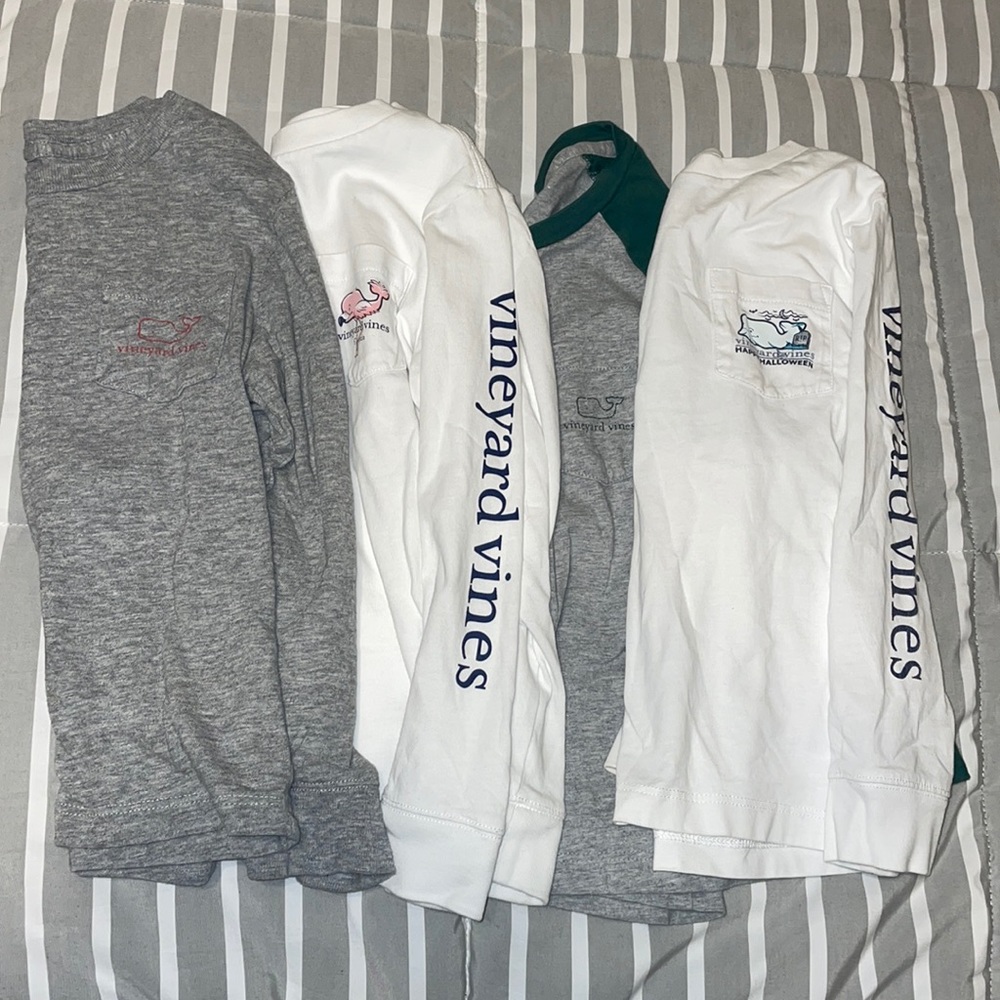 4 VV long sleeve shirts